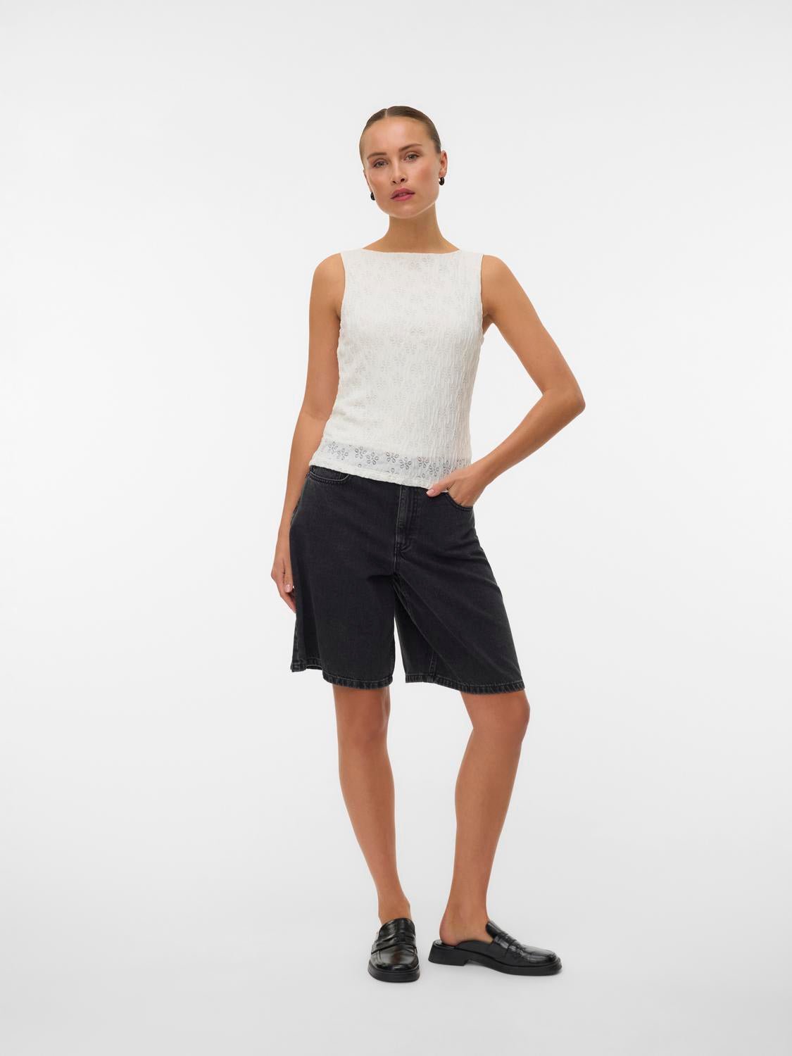 VMDORIS Top - Snow White - VERO MODA & VILA Bergvik